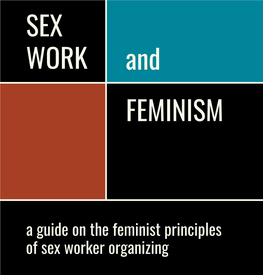 SEX WORK and FEMINISM