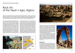 Rock Art of the Tassili N Ajjer, Algeria