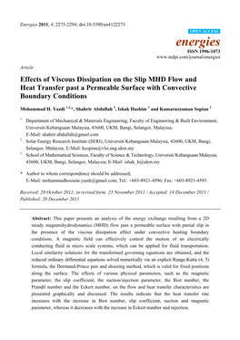 Effects of Viscous Dissipation on the Slip MHD Flow and Heat Transfer Past a Permeable Surface with Convective Boundary Conditions