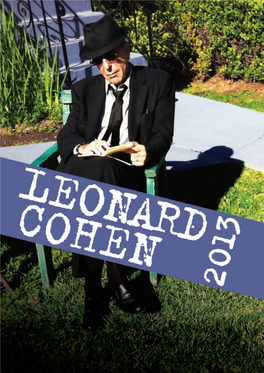 Leonard Cohen 2013