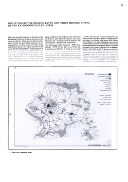 Use of Collective Space in Patan and Other Historic Towns of the Kathmandu Valley, Nepal