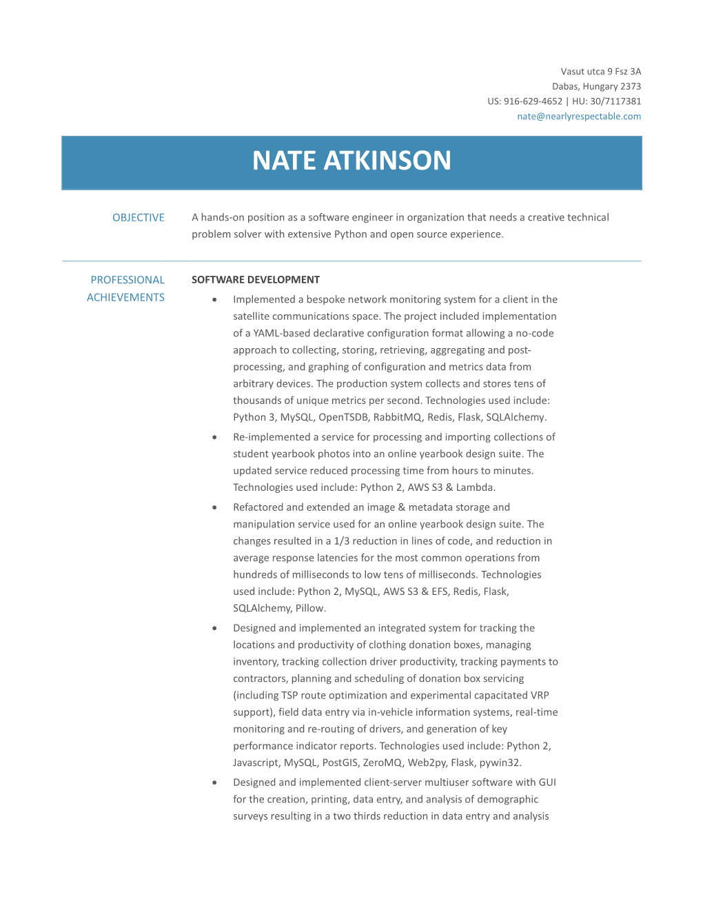 Nate Atkinson Is Nearlyrespectable.Com