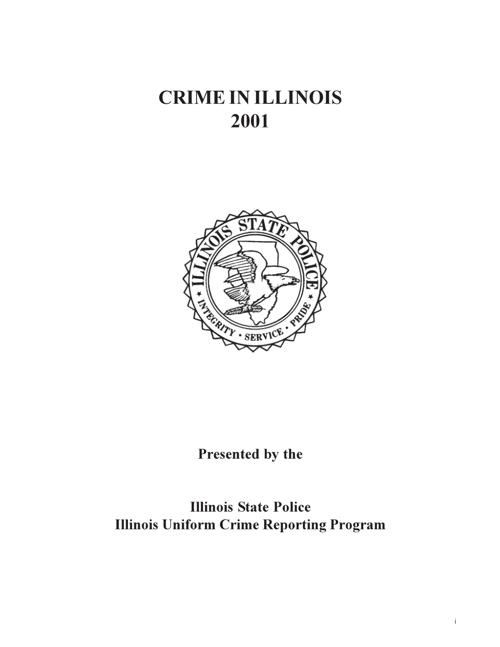 Crime in Illinois 2001