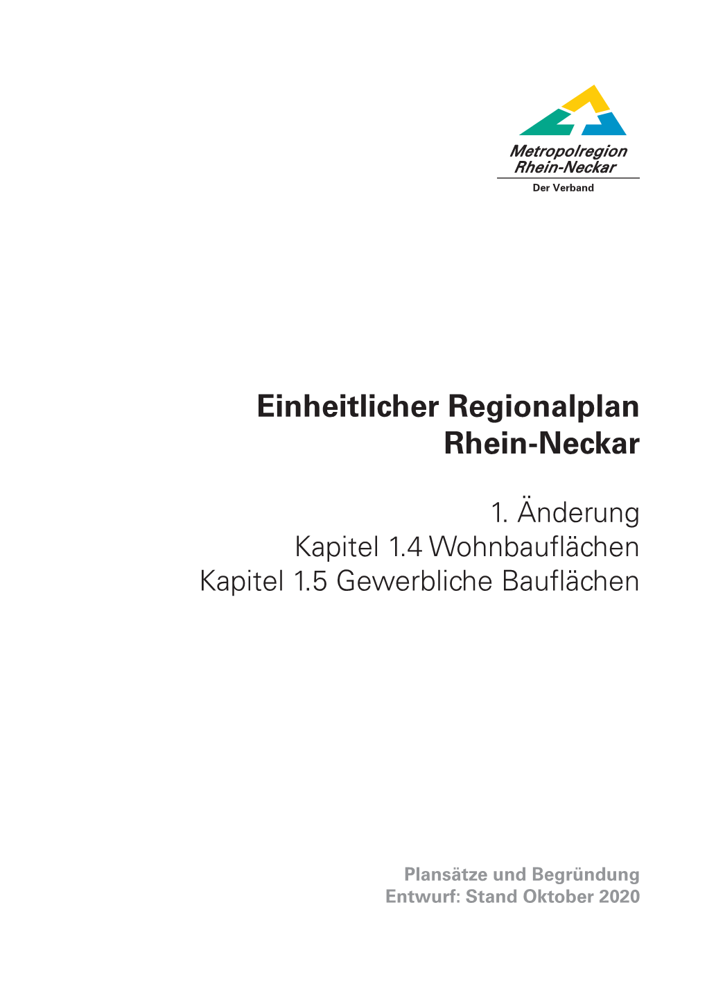 Einheitlicher Regionalplan Rhein-Neckar