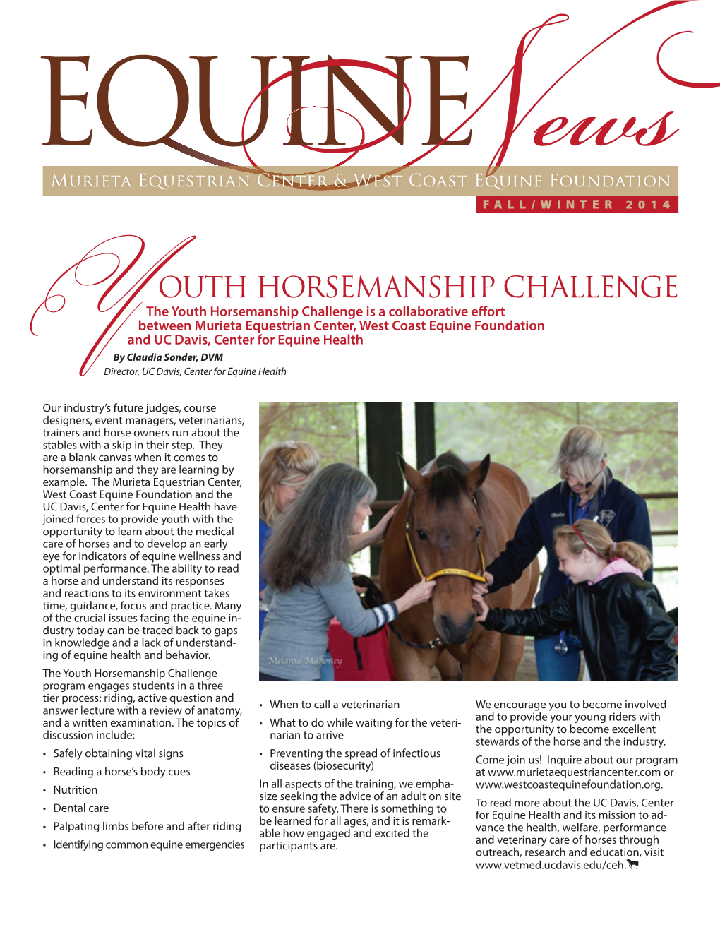 Outh Horsemanship Challenge