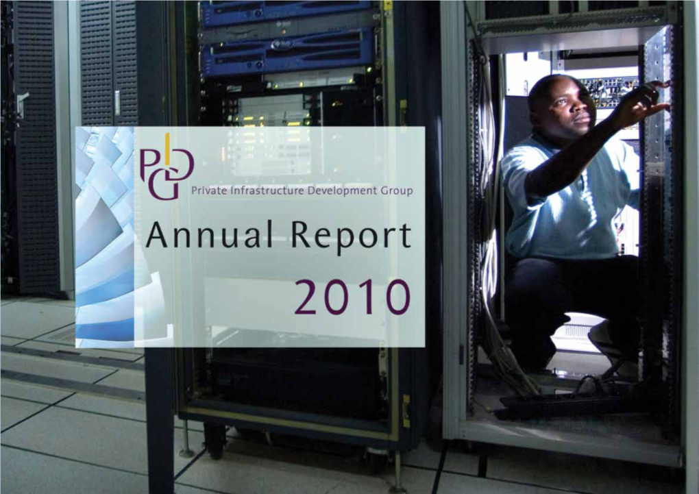 PIDG Annual Report 2010 Contents