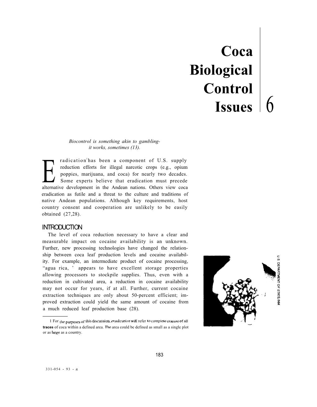 Coca Biological Control Issues 6