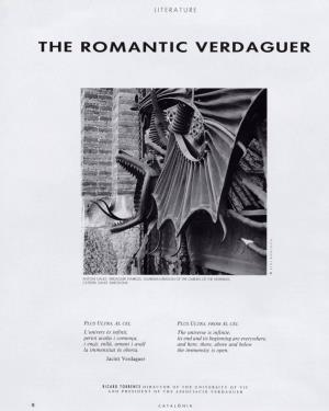The Romantic Verdaguer