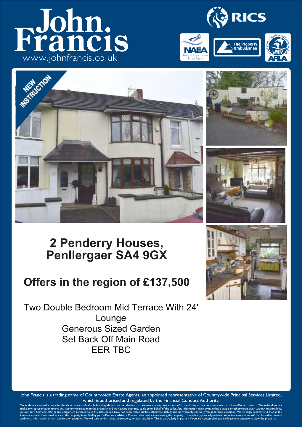 2 Penderry Houses, Penllergaer SA4 9GX
