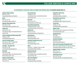 College Services & Campus