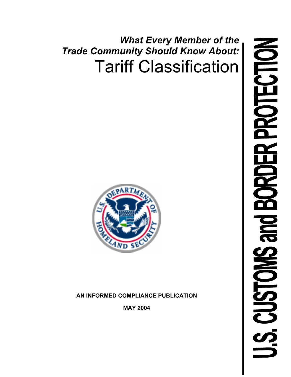 Tariff Classification