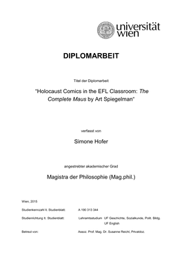 The Complete Maus by Art Spiegelman“
