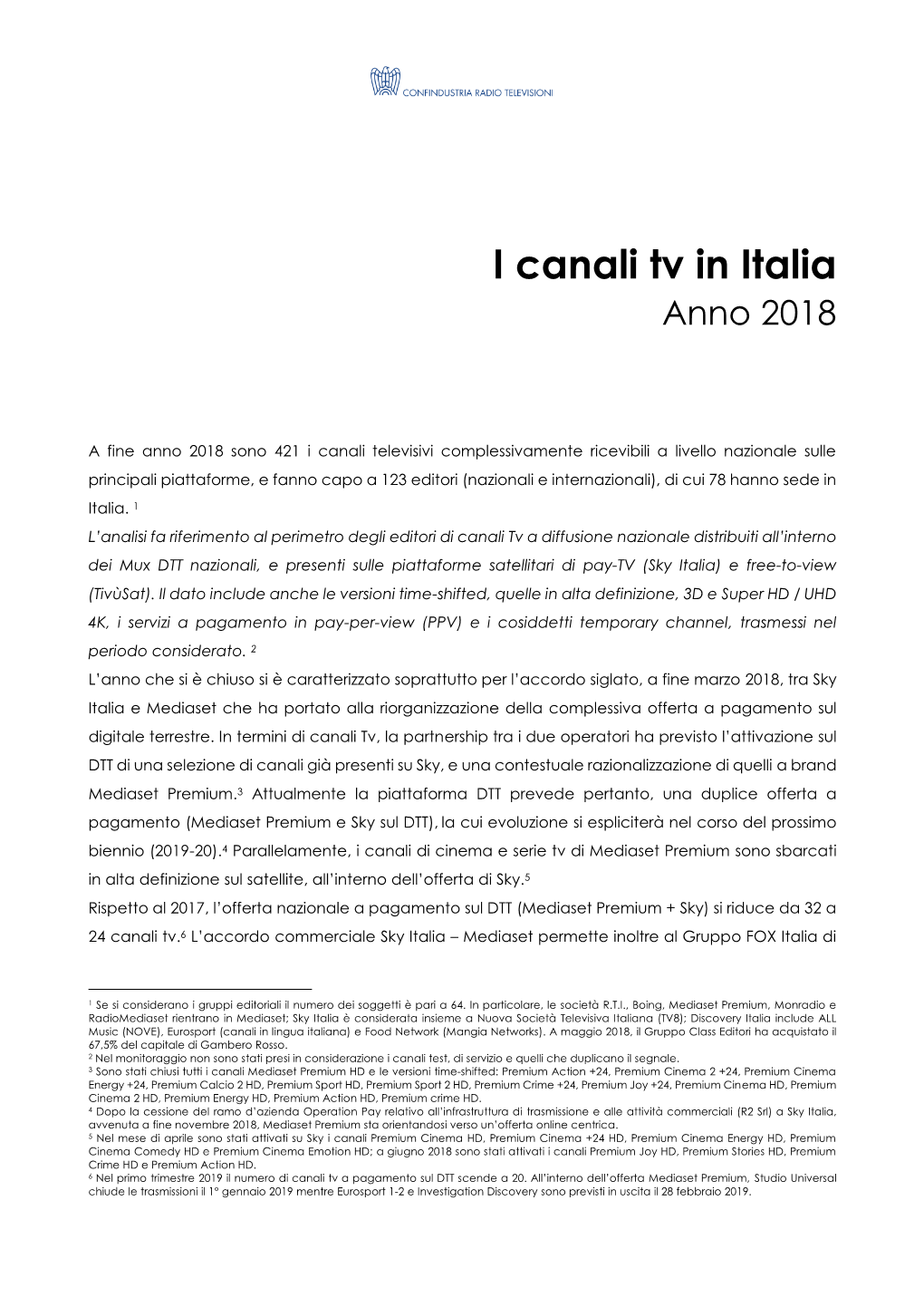 Canali TV 1Q-2017