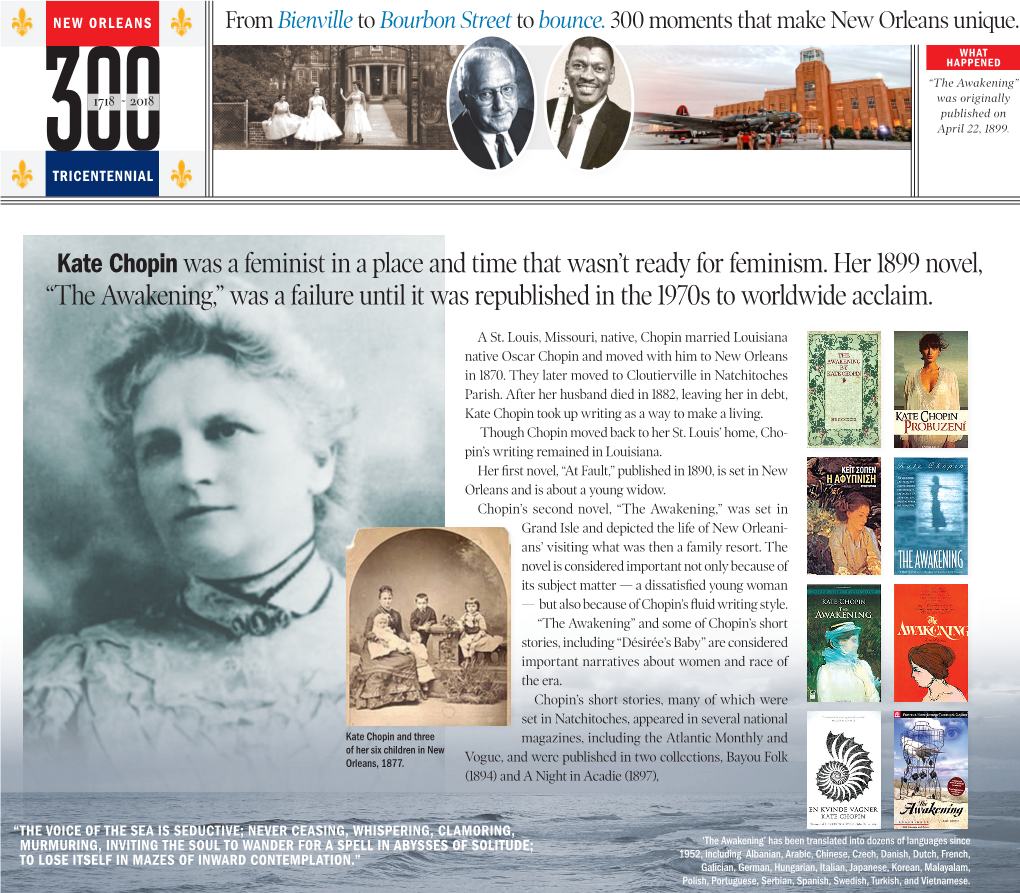 Kate Chopin Was a Feminist in a Place and Time That Wasn't