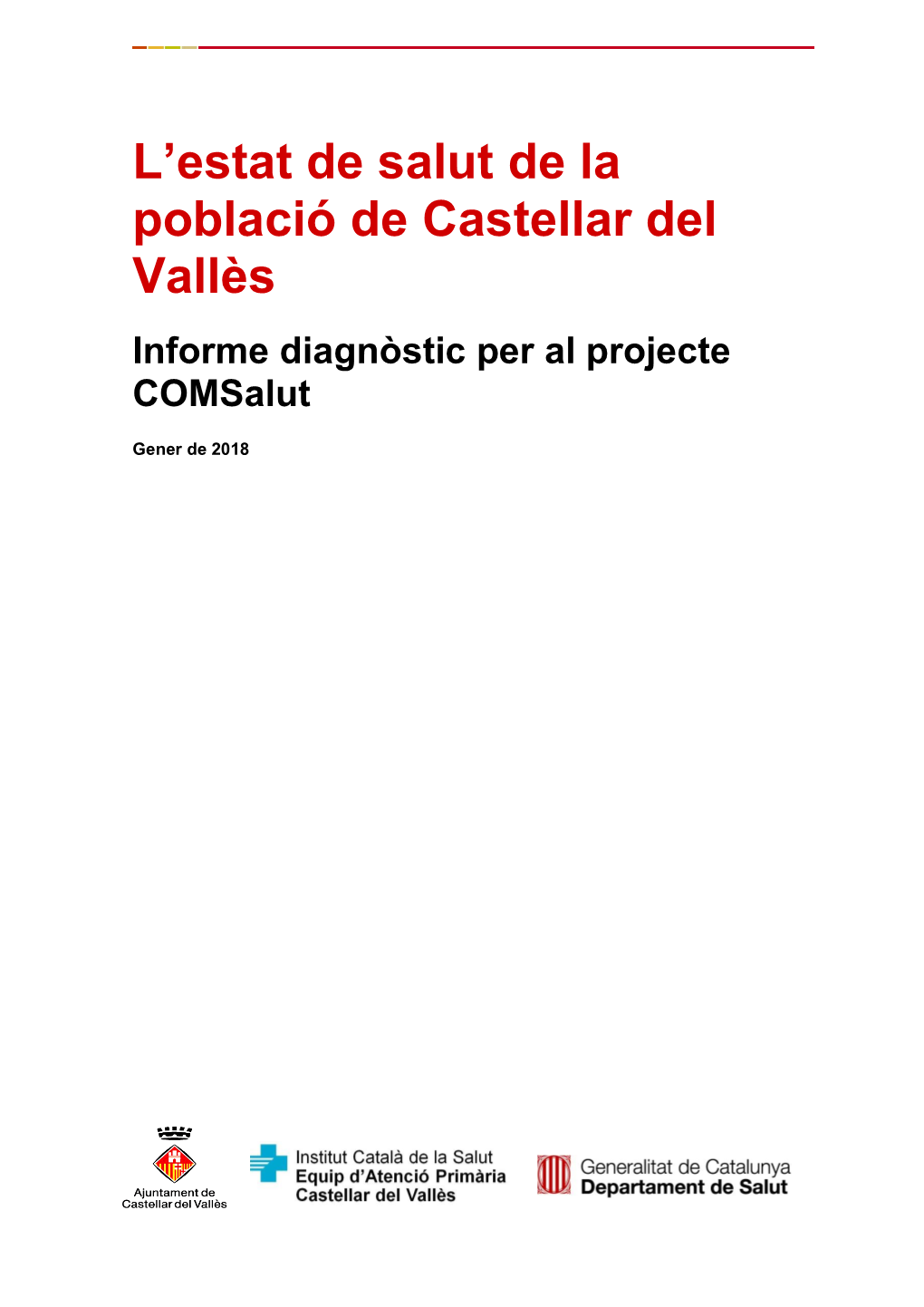 Informe De Salut De Castellar Del Vallès