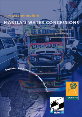 The Corporate Muddle of Manila's Water Concessions
