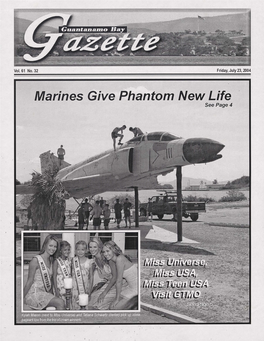 Marines Give Phantom New Life See Page 4 IGUANTANAMO AY News Briefs