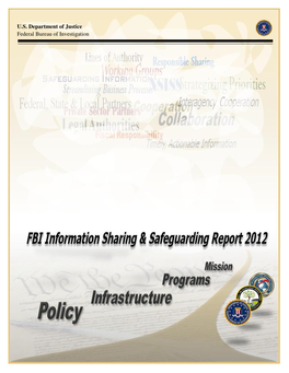 FBI Information Sharing and Safeguarding Report 2012