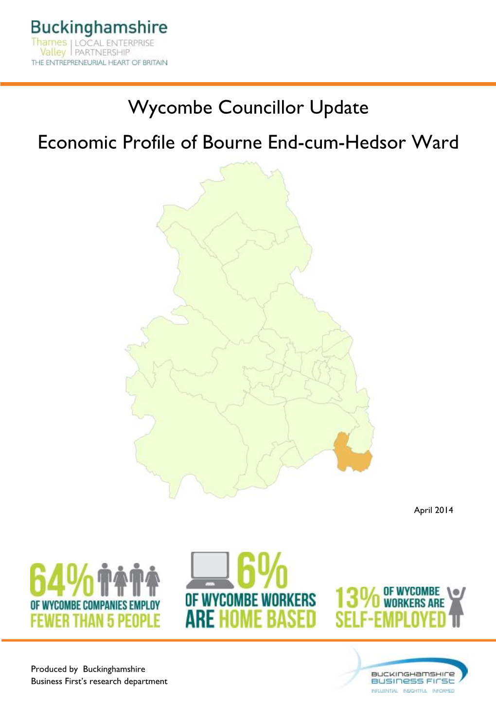 Wycombe Councillor Update Economic Profile of Bourne End-Cum-Hedsor Ward