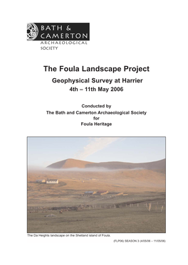 The Foula Report Single Pages