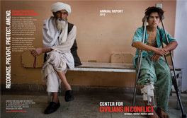 About Center for Civilians in Conflict Annual Report