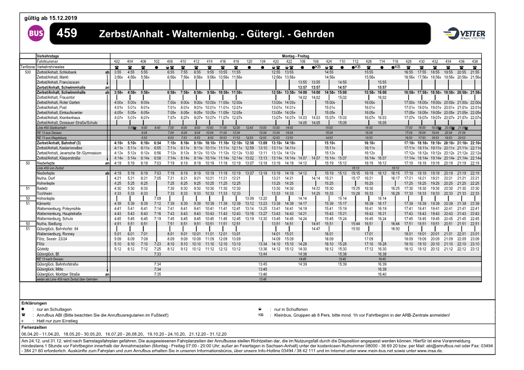 Zerbst/Anhalt - Walternienbg