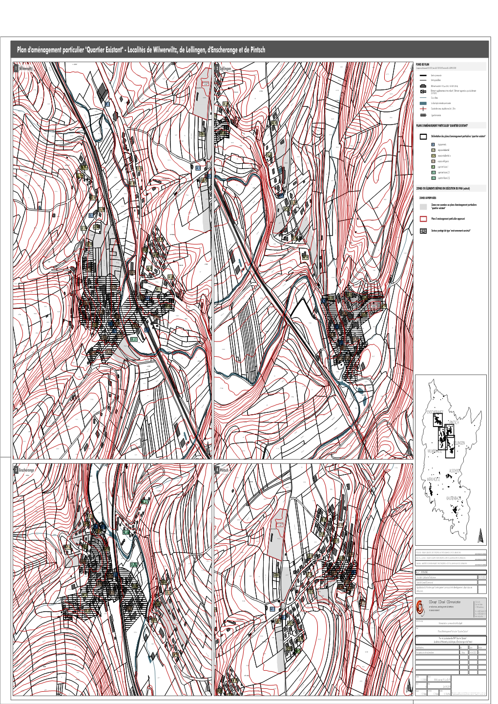 Plan D'aménagement Particulier "Quartier Existant" - Localités De Wilwerwiltz, De Lellingen, D'enscherange Et De Pintsch