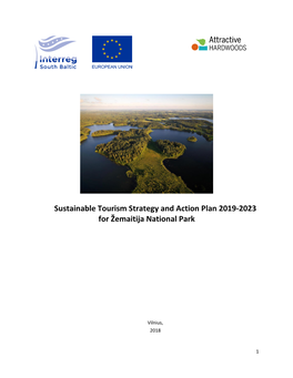 Sustainable Tourism Strategy and Action Plan 2019-2023 for Žemaitija National Park