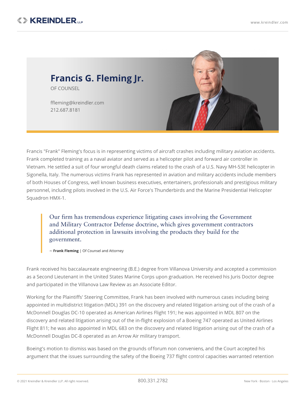 Francis G. Fleming Jr