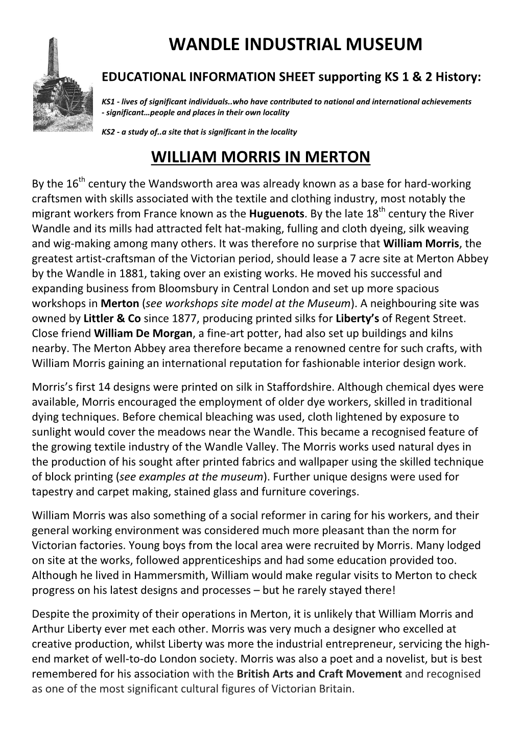 William Morris in Merton