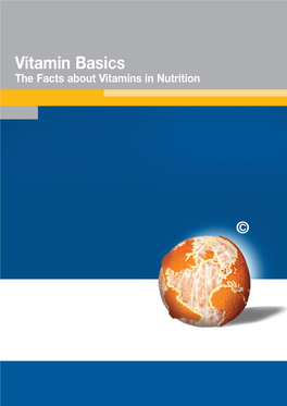 Vitamin Basics