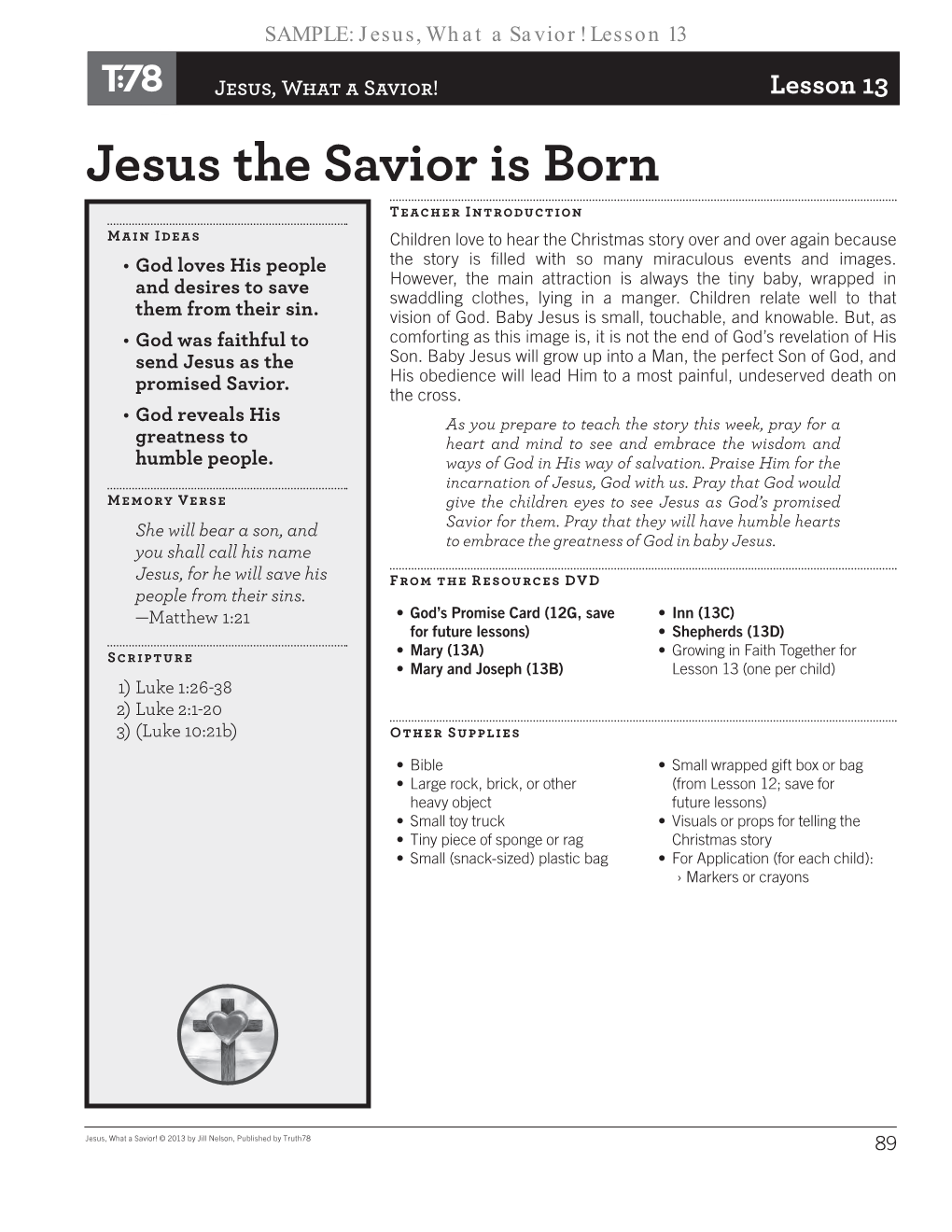 Jesus the Savior Is Born