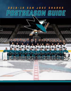 Postseason Guide Table of Contents San Jose Sharks Club Directory
