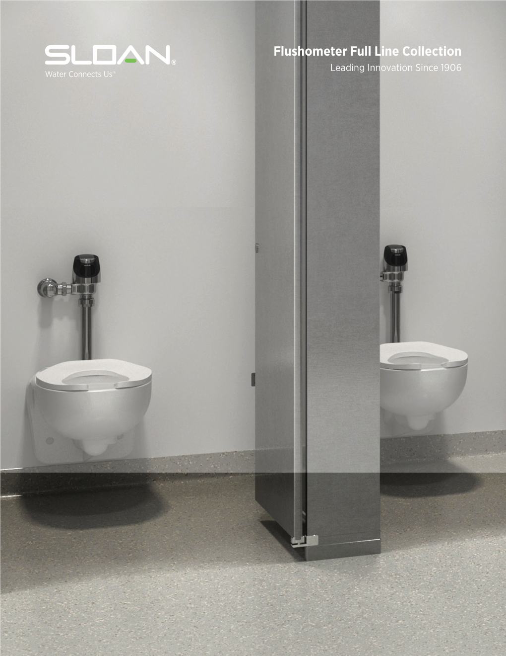 Flushometer Full Line Collection Leading Innovation Since 1906 Shown: Royal® 111 Flushometer with ST-2459 Wall Hung Water Closet