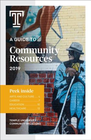 Community Resources 2019