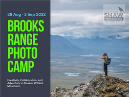 Brooks Range Photo Camp