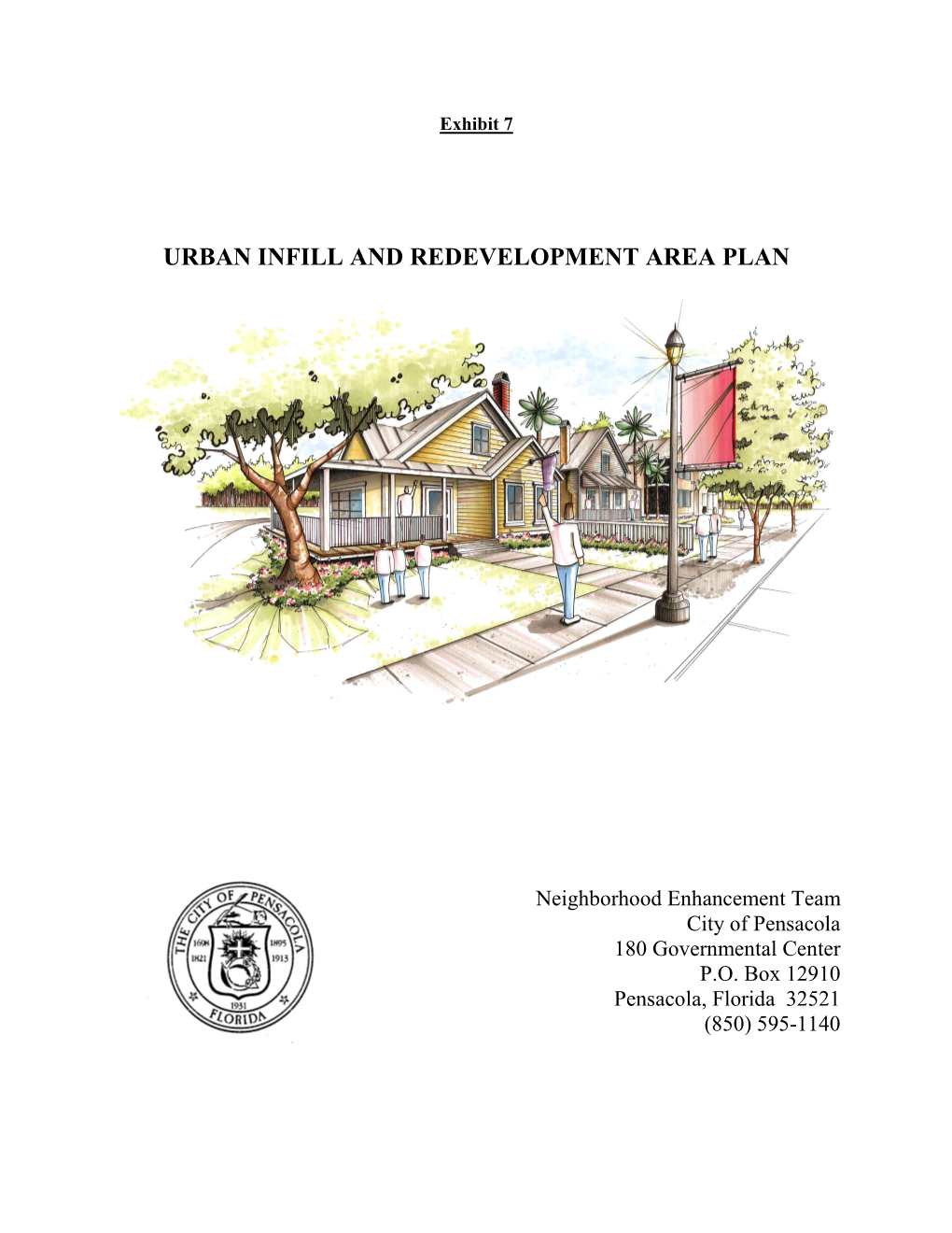 Urban Infill and Redevelopment Area Plan