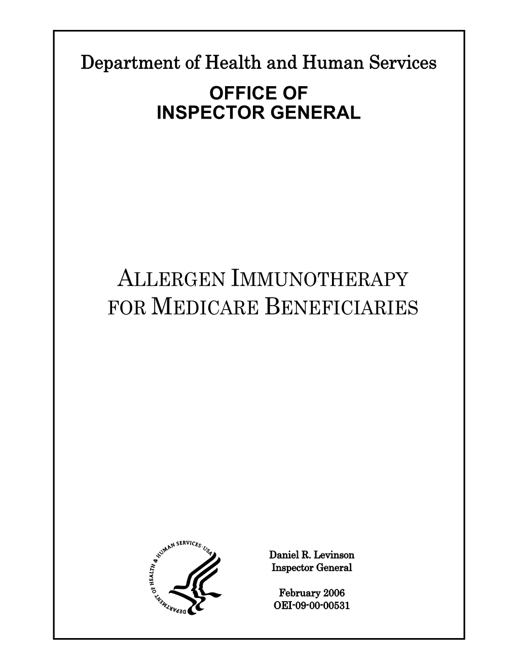 Allergen Immunotherapy for Medicare Beneficiaries