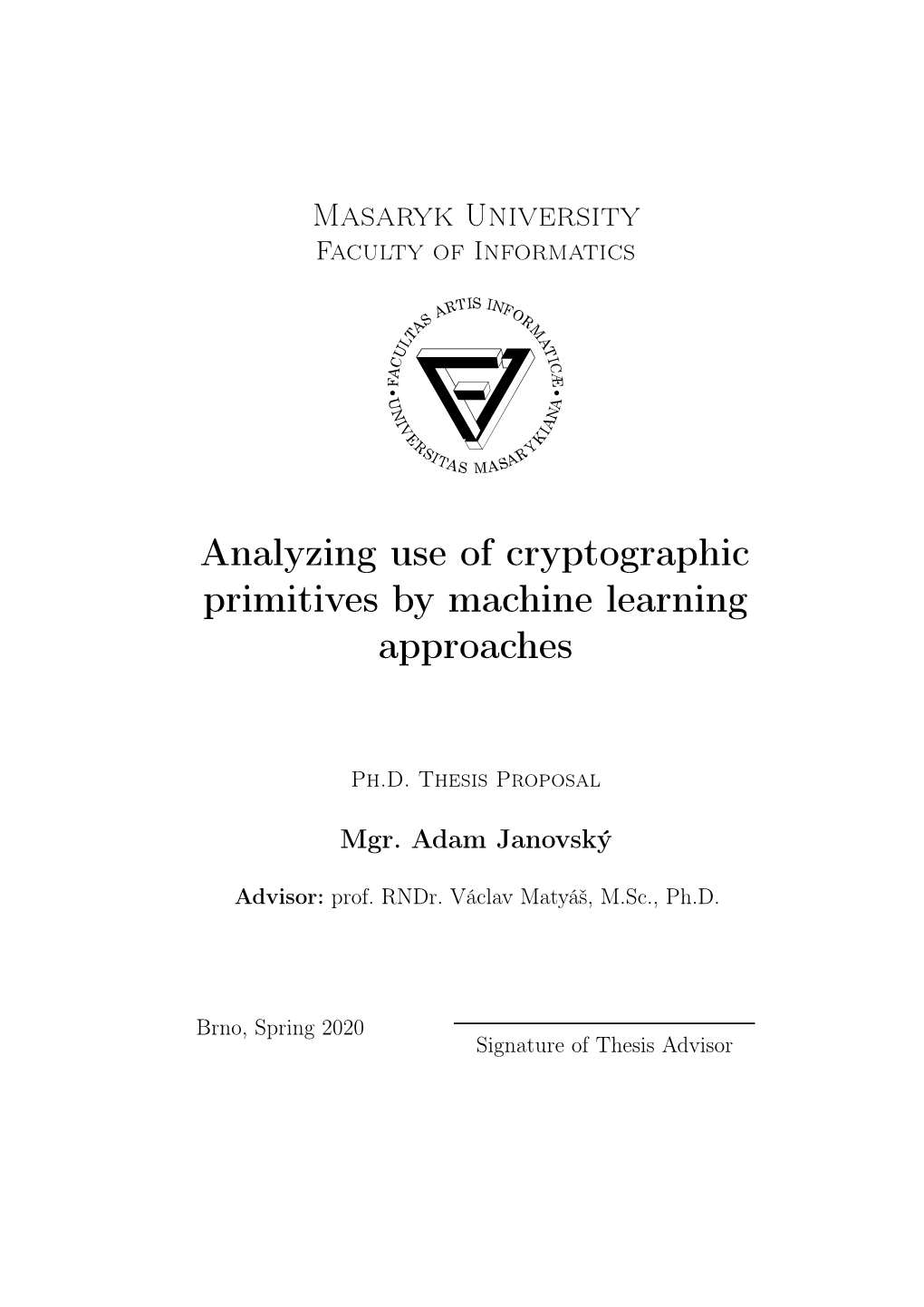 Analyzing Use of Cryptographic Primitives by Machine Learning Approaches