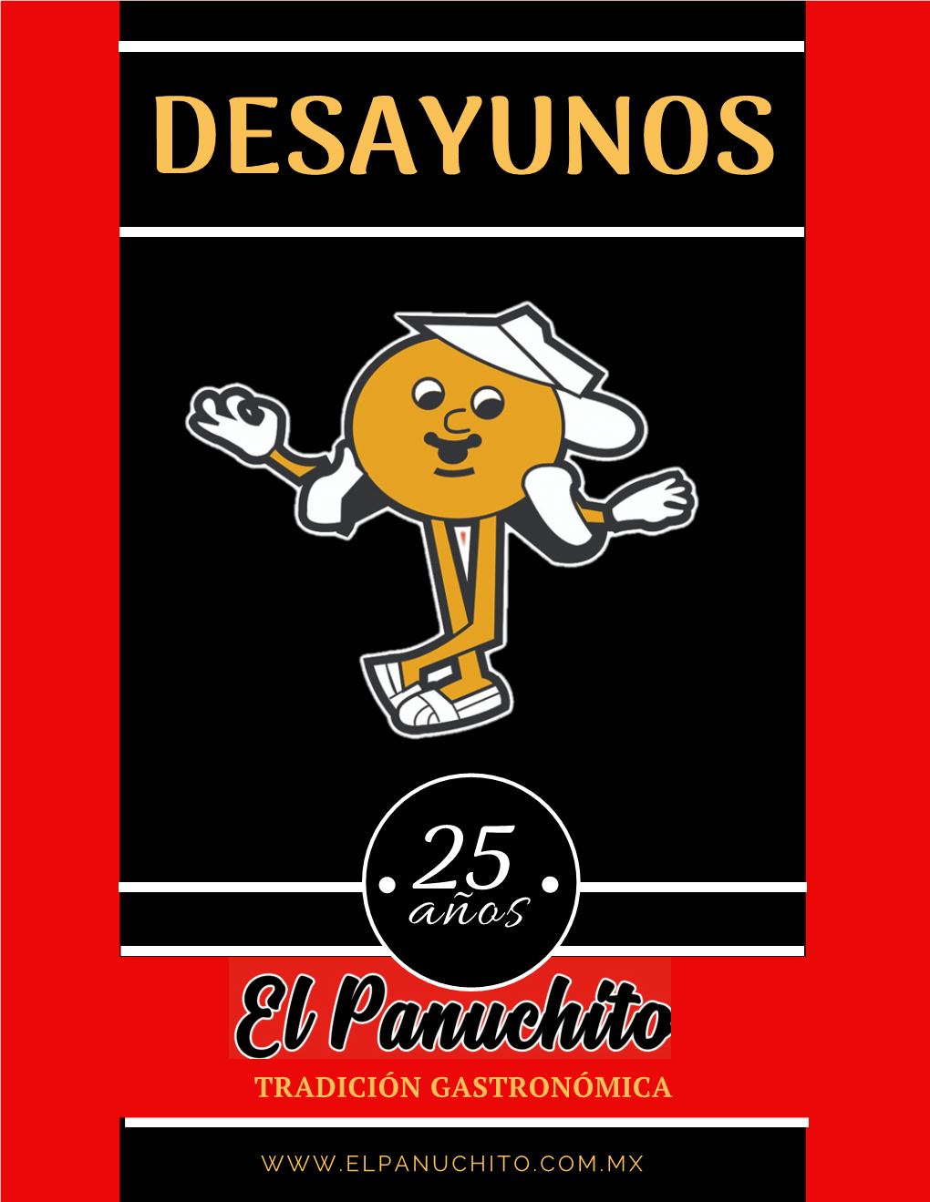 Menú Desayunos El Panuchito 2021