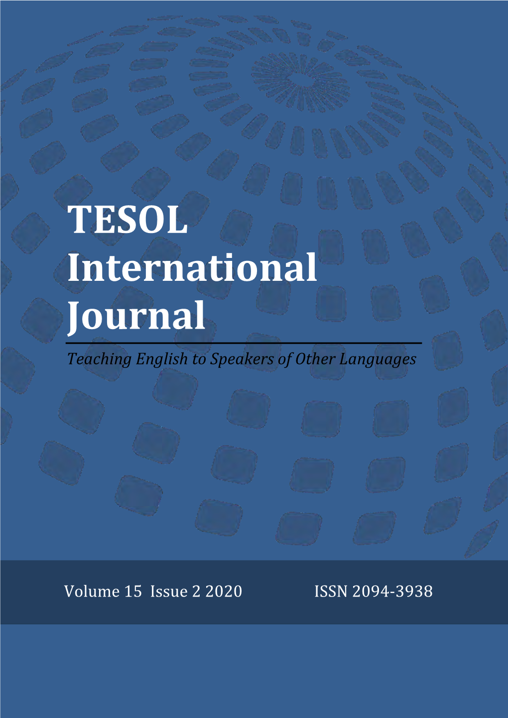 TESOL International Journal Teaching English to Speakers of Other Languages