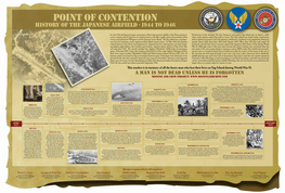 Point of Contention History of the Japanese Airfield - 1944 to 1946
