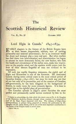 The Scottish Historical Review EARLY