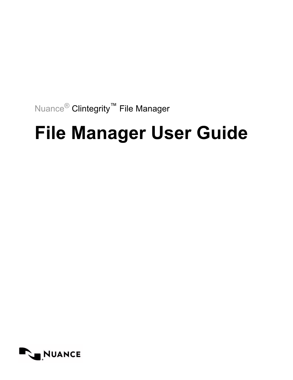 File Manager User Guide Client Support