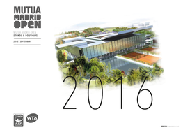 Mutua Madrid Open Stands & Boutiques