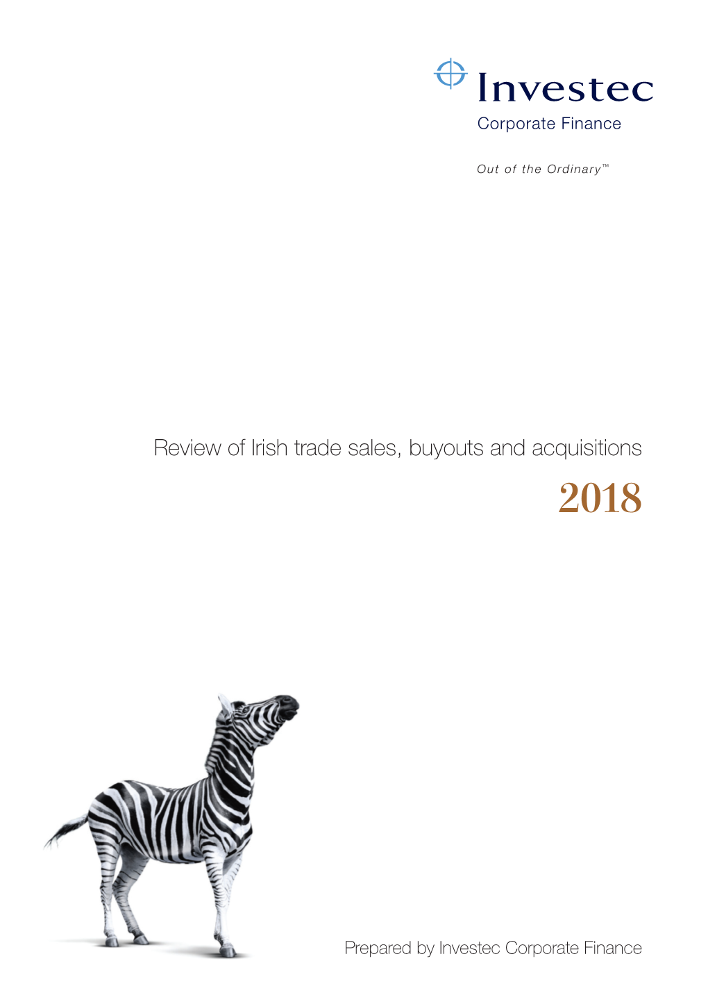 Review of Irish Trade Sales, Buyouts and Acquisitions 2018