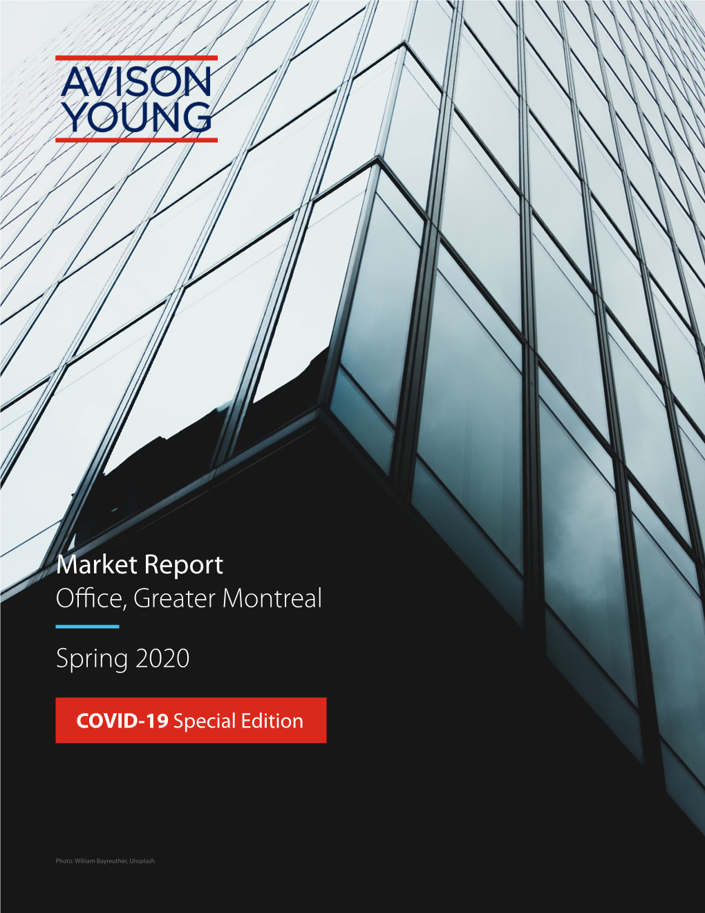 Market Report Office, Greater Montreal Spring 2020