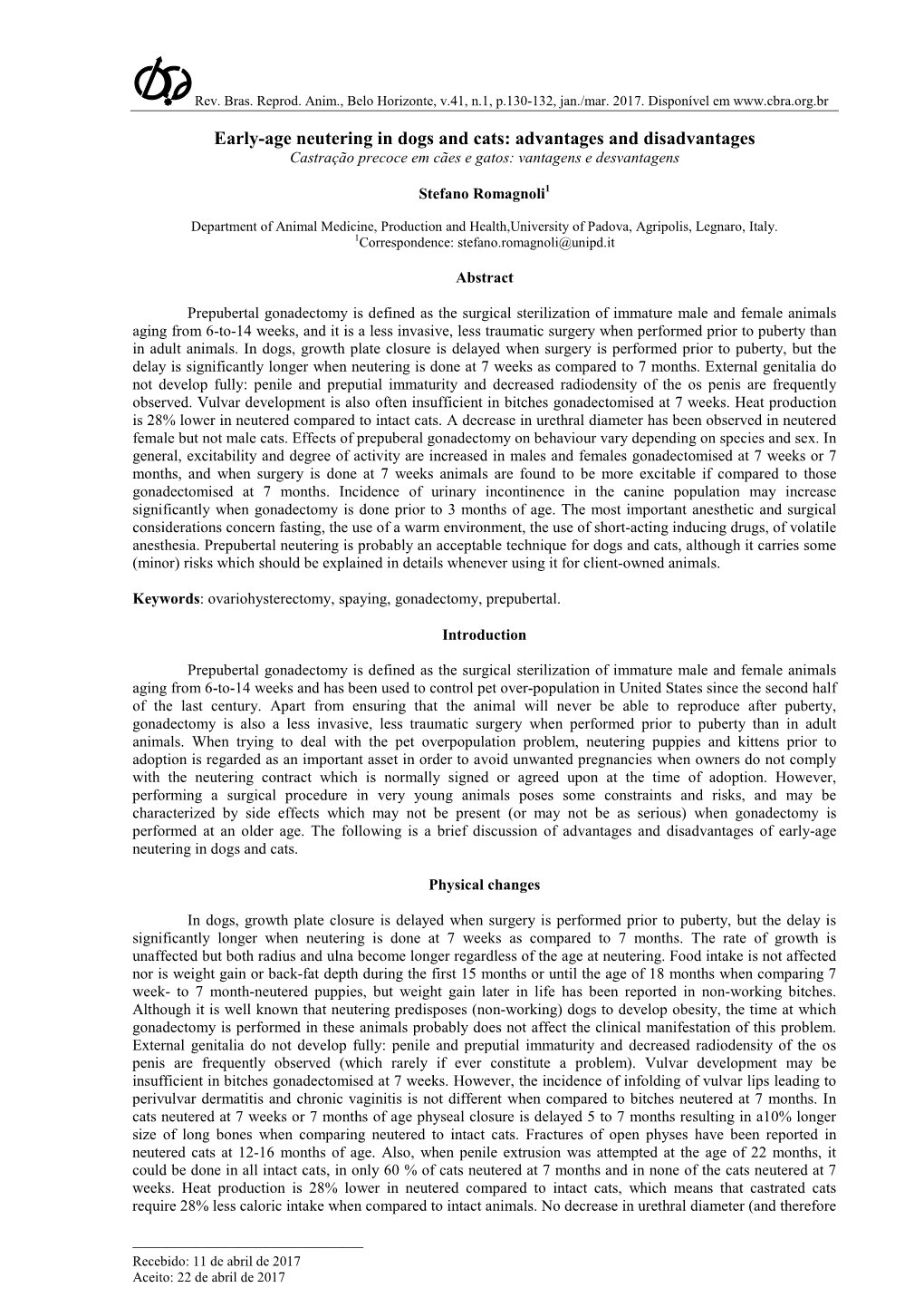 Clinical Use of Hormones in Reproduction Control of Bitches And