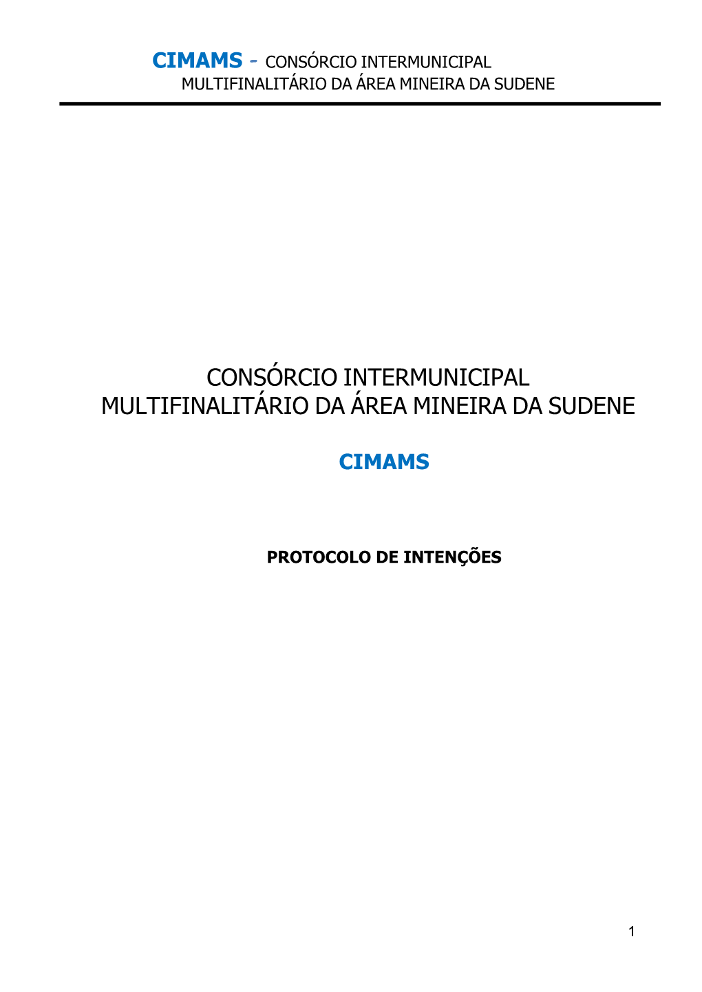 Consórcio Intermunicipal Multifinalitário Da Área Mineira Da Sudene