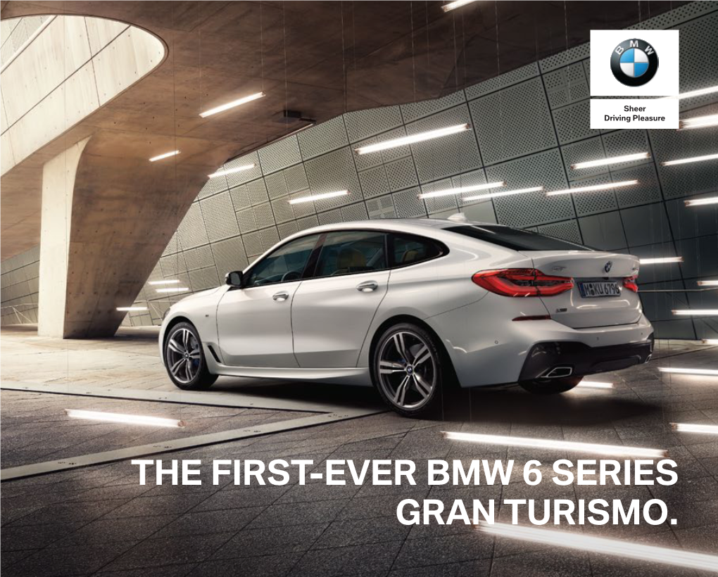 The First-Ever Bmw 6 Series Gran Turismo. Sense and Sensibility Have Never Been Closer